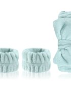 EcoTools Cleansing Headband & Wristband Set комплект за премахване на грим и спа лента за глава