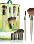 EcoTools Interchangeables™ Daily Essentials комплкет четки с калъф 5 бр.