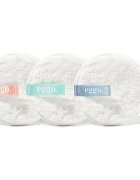 Eggo Magic Pads тампони за почистване на грим които могат да се перат pink 3 бр.