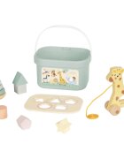 eliNeli ZOO 4 in 1 комплект играчки от дърво 1 бр.