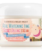 Elizavecca Milky Piggy Real Whitening Time Secret Pilling Cream овлажняващ омекотяващ крем с пилинг ефект 100 мл.