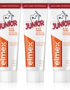 Elmex Anti-Caries Professional Junior паста за зъби за деца 3x75 мл.