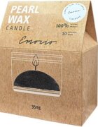Emocio Pearl wax Cashmere Black ароматна свещ 350 гр.