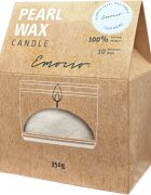 Emocio Pearl wax Cashmere White ароматна свещ 350 гр.