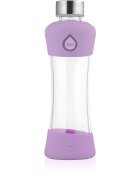 EQUA Active стъклена бутилка за вода Plum 1 бр.