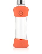 EQUA Active стъклена бутилка за вода Tangerine 1 бр.
