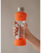 EQUA Active стъклена бутилка за вода Tangerine 1 бр.