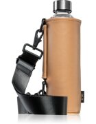 EQUA Mismatch Crossbody стъклена бутилка за вода + опаковка боя Maple 1 бр.