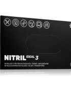 Espeon Nitril Ideal3 Black нитрилни ръкавици без пудра размер L 100 бр.