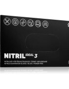 Espeon Nitril Ideal3 Black нитрилни ръкавици без пудра размер XL 100 бр.