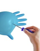 Espeon Nitril Ideal3 Examination Gloves Blue нитрилни ръкавици без пудра за предпазване и изследвания размер XL 100 бр.