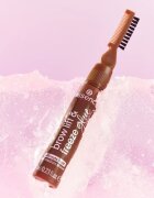 Essence Brow Lift & Freeze транспарентен гел за вежди цвят 03 Medium Brown 7 мл.