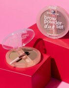 Essence Brow Powder Duo комплект за вежди цвят 01 Light 1.8 гр.