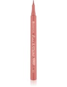 Essence line & STAIN! TATTOO контуриращ маркер за устни за дълготраен ефект цвят 02 Must Have Brown 1.1 мл.