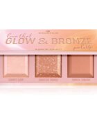 Essence love that GLOW & BRONZE контурираща палитра за лице 16 гр.