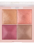 Essence Radiant Light палитра с хайлайтъри и ружове цвят Signature Light 11 гр.