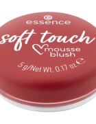 Essence Soft Touch кремообразен руж цвят 40 Blushing Berry 5 гр.