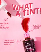Essence WHAT A TINT! течен руж и блясък за устни цвят 03 Peachy Vibes 4.9 мл.