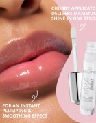 Essence WHAT THE FAKE! блясък за устни за по-голям обем цвят 102 Pink About It 4 мл.