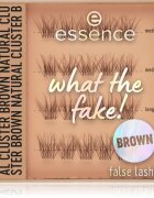 Essence WHAT THE FAKE! изкуствени мигли 05 Natural Cluster Brown 1 чифт