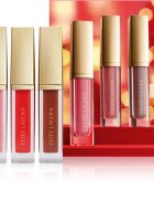 Estée Lauder Holiday Suite Kisses Glossy Pout Mini Lip Oil Trio подаръчен комплект