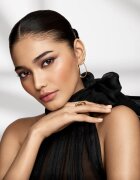 Estée Lauder Pure Color The Essential Eyeshadow Quad палитра сенки за очи с апликатор цвят Power Brunch 4 гр.