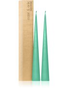 ester & erik cone candles cool mint (no. 55) свещ 2x37 см