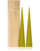 ester & erik cone candles pure wasabi (no. 68/2) свещ 2x25 см