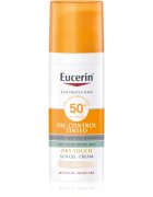 Eucerin Sun Oil Control Tinted гел крем за слънце SPF 50+ цвят Light 50 мл.