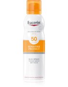 Eucerin Sun Sensitive Protect транспарентен слънцезащитен спрей за чувствителна кожа SPF 50+ 200 мл.