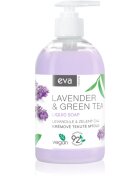 Eva Natura Lavender & Green Tea кремообразен течен сапун за ръце 500 мл.