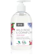 Eva Natura Wild rose & Cornflower кремообразен течен сапун за ръце 500 мл.