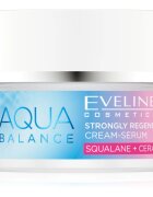 Eveline Cosmetics Aqua Balance Squalane + Ceramides интензивен регенериращ крем с хидратиращ ефект 50 мл.