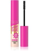Eveline Cosmetics Brow Glue Fluff & Fix Gel дълготраен гел за вежди цвят Transparent 6 мл.