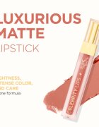 Eveline Cosmetics Celebrity Lips дълготрайно матово течно червило цвят 01N 4 мл.