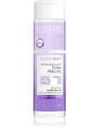 Eveline Cosmetics Clean Shot 8% Complex Of Hydroxy Acids изглаждащ тоник с пилинг ефект 200 мл.