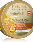 Eveline Cosmetics Extra Soft хидратиращ крем за лице и тяло с арганово масло 175 мл.