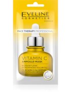 Eveline Cosmetics Face Therapy Vitamin C маска-крем за озаряване на лицето 8 мл.