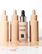 Eveline Cosmetics Liquid Control течен фон дьо тен с пипета цвят 035 Natural Beige 32 мл.
