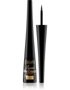 Eveline Cosmetics Liquid Precision 2000 Procent очна линия с матиращ ефект цвят Black 4 мл.