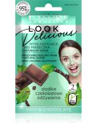 Eveline Cosmetics Look Delicious Mint & Chocolate овлажняваща и изглаждаща маска с шоколад 10 мл.