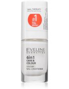 Eveline Cosmetics Nail Therapy Care & Colour балсам за нокти 6 в 1 цвят French 5 мл.