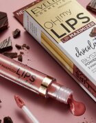 Eveline Cosmetics OH! my LIPS Lip Maximizer блясък за устни с пчелна отрова цвят Chocolate 4.5 мл.