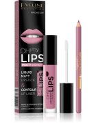Eveline Cosmetics OH! my LIPS Matt комплект за устни 03 Rose Nude 2 бр.