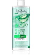 Eveline Cosmetics Organic Aloe+Collagen почистваща мицеларна вода 500 мл.