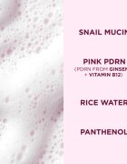 Eveline Cosmetics Pink Snail Glazed Skin Effect нежна почистваща пяна за лице 150 мл.