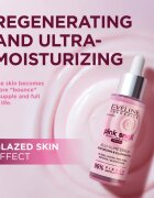 Eveline Cosmetics Pink Snail Glazed Skin Effect озаряващ серум за лице 30 мл.