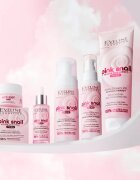 Eveline Cosmetics Pink Snail Glazed Skin Effect озаряващ серум за лице 30 мл.