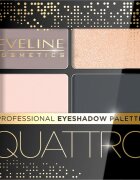 Eveline Cosmetics Quattro палитра сенки за очи цвят 02 32 гр.