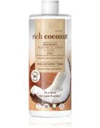 Eveline Cosmetics Rich Coconut мицеларна вода и тоник 2 в 1 500 мл.